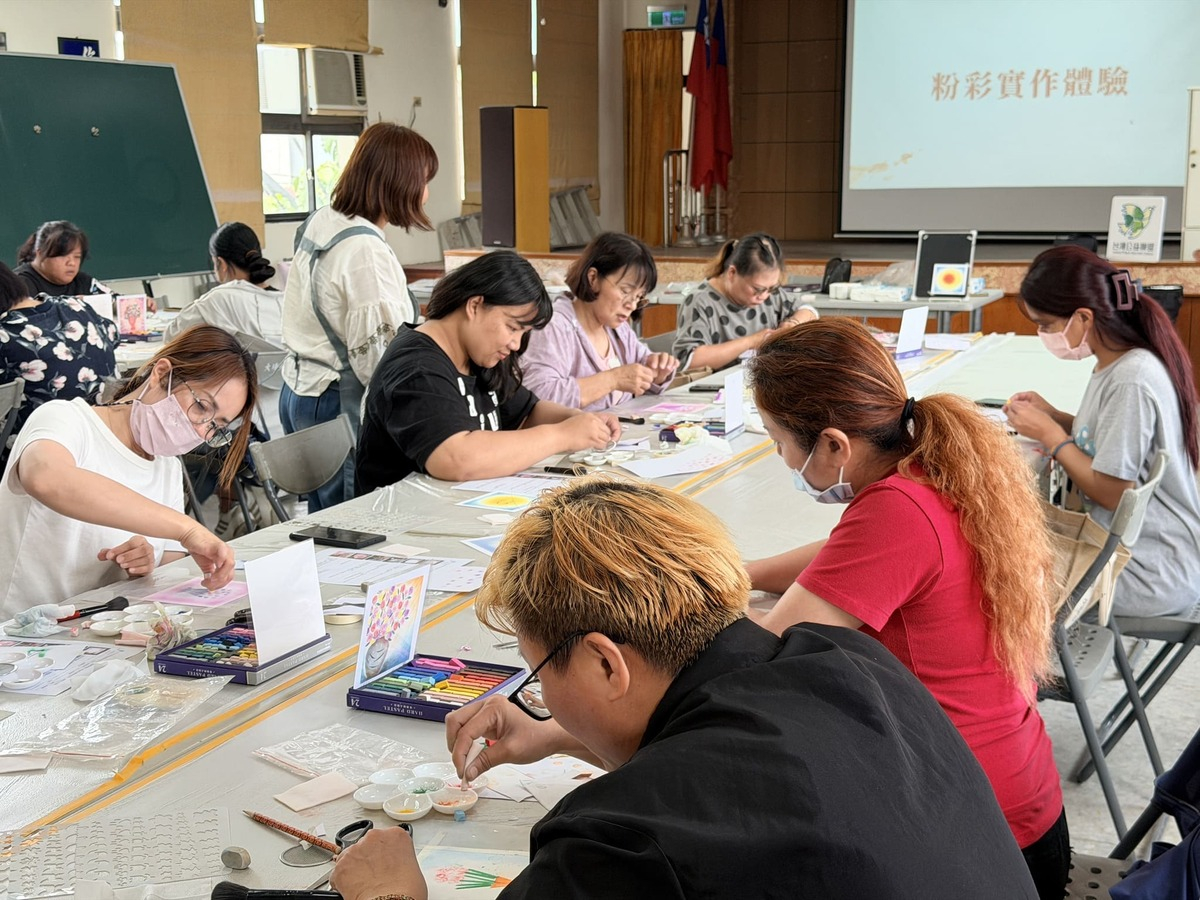 把療癒帶進日常：粉彩藝術培力前導工作坊，在台東池上溫暖啟動照片
